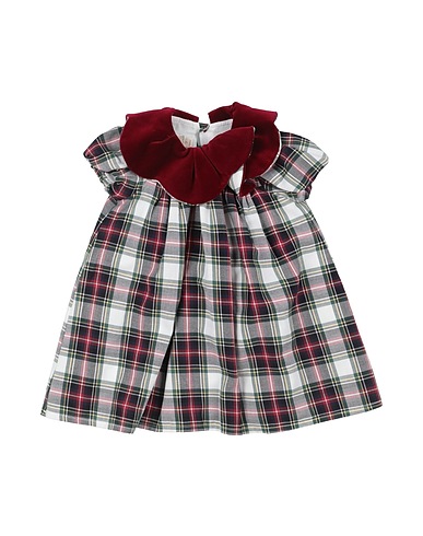 LA STUPENDERIA Vestido para bebé  Burgundy 100% Cotton