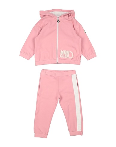 MONCLER Baby co-ord  Pink 95% Cotton, 5% Elastane