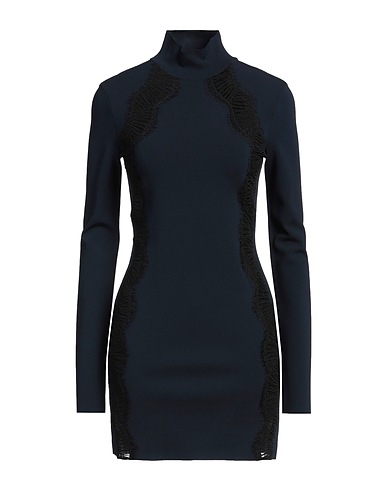 STELLA McCARTNEY Robe courte Bleu nuit 81% Viscose, 19% Polyester