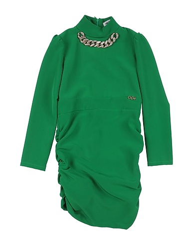 ODI ET AMO Kleid JUNIOR Grün 95% Polyester, 5% Elastan