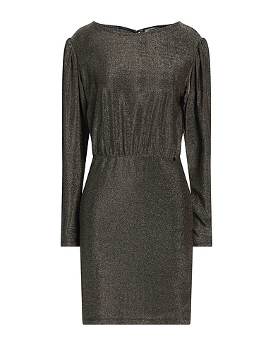 LIU •JO Sheath dress Gold 95% Polyamide, 5% Elastane