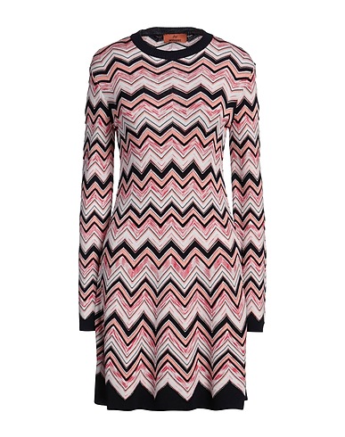 MISSONI Short dress White 50% Viscose, 50% Wool