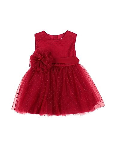 ALICE PI. Vestido para bebé  Burgundy 100% Polyamide
