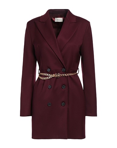 VICOLO Blazer dress Plum 63% Polyester, 34% Viscose, 3% Elastane