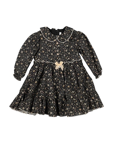 BARCELLINO® Vestido para bebé  Black 100% Cotton