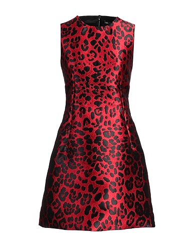 DOLCE&GABBANA ミニワンピース・ドレス レッド ポリエステル 100%