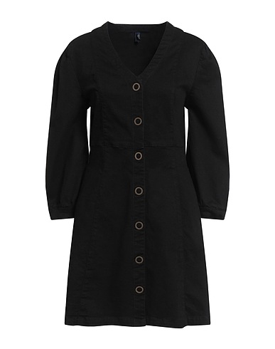 LIU •JO Jeanskleid Schwarz 96% Baumwolle, 4% Elastan