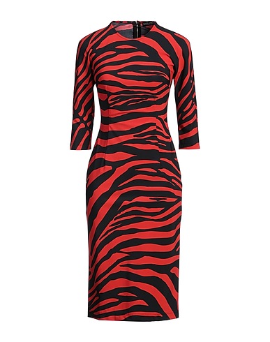 DOLCE&GABBANA Elegant dress Red 71% Polyacrylic, 29% Elastane