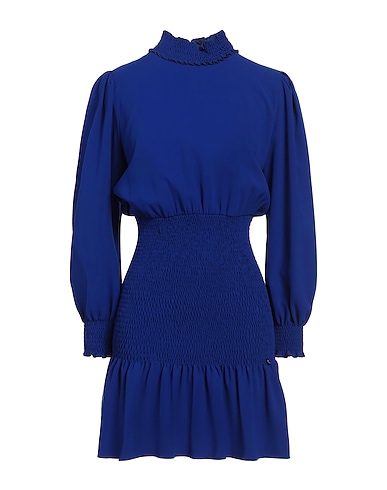 LIU •JO Κοντό φόρεμα Έντονο μπλε 100% Πολυεστέρας