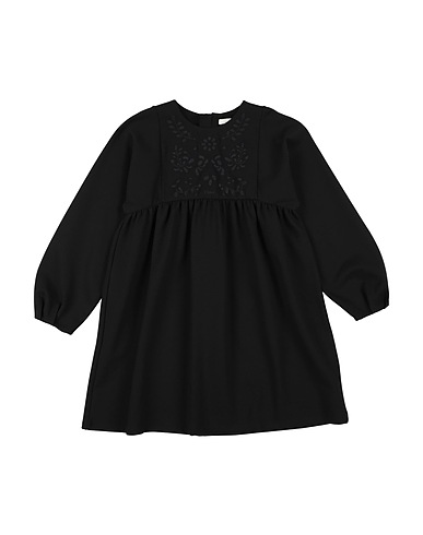 CHLOÉ Vestito Nero 41% Modal, 41% Cotone, 10% Elastan, 8% Poliammide
