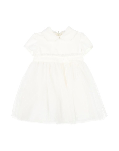 ALETTA Baby dress White 100% Cotton, Polyester, Polyamide