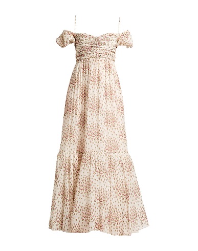 GIAMBATTISTA VALLI Long dress Off white 100% Silk, Polyamide