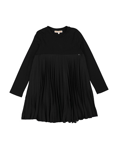 KOCCA Dress Black 94% Cotton, 6% Elastane, Polyester