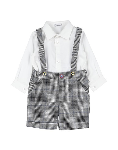 NINNAOH Baby co-ord  Charcoal 50% Cotton, 50% Modal, Polyester