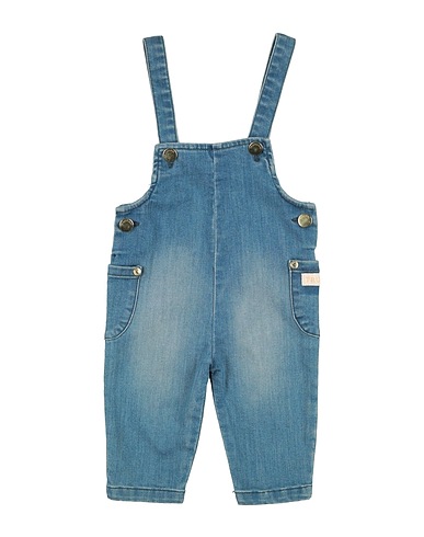 TRUSSARDI JUNIOR Baby jumpsuit  Blue 72% Cotton, 26% Polyester, 2% Lycra®