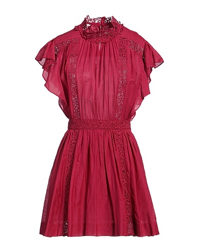 ISABEL MARANT Short dress Garnet 67% Cotton, 33% Viscose