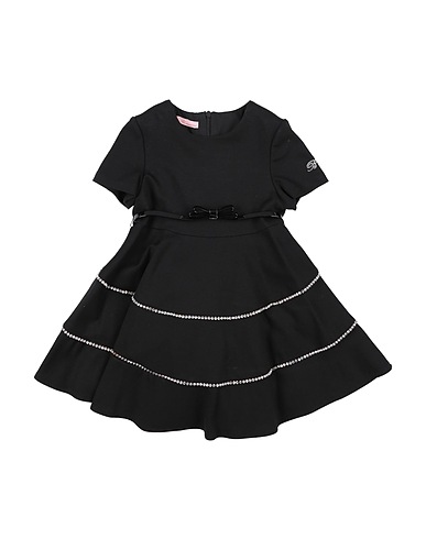 MISS BLUMARINE Dress Black 69% Viscose, 26% Polyamide, 5% Elastane