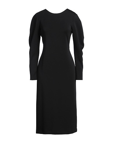 MEIMEIJ Midi dress Black 93% Polyester, 7% Elastane