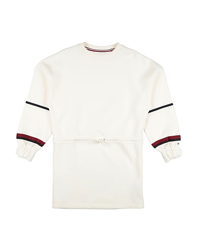 TOMMY HILFIGER Dress Cream 68% Cotton, 32% Polyester