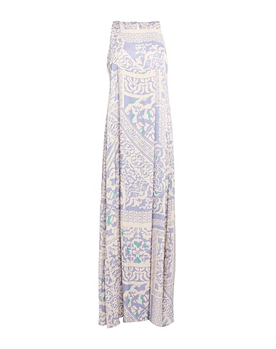 ALESSIA SANTI Langes Kleid Hellgrau 100% Viskose