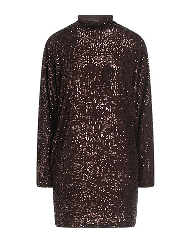 MARCIANO by GUESS Elegant dress Chocolate brown 93% Polyester, 7% Elastane