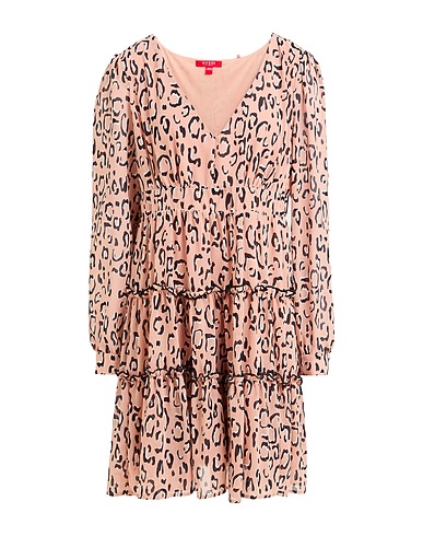 GUESS Short dress Pink 100% Polyester