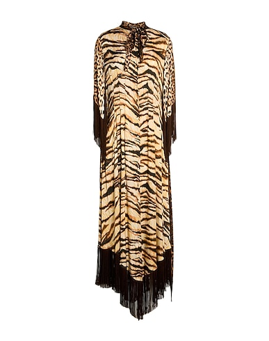 ROBERTO CAVALLI Elegant dress Beige 100% Viscose, Acetate