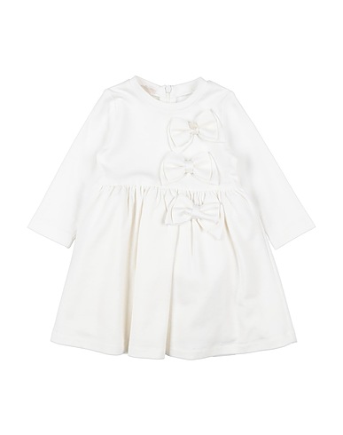 LIU •JO Vestido para bebé  White 68% Viscose, 27% Polyamide, 5% Elastane