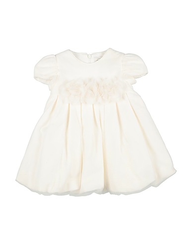 BABY A. Vestido para bebé  White 100% Polyamide, Cotton