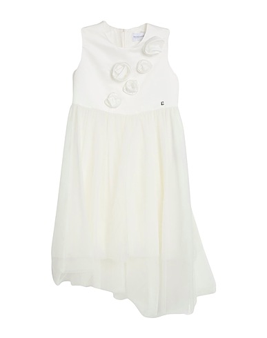 ERMANNO SCERVINO JUNIOR Kleid Weiß 100% Polyamid