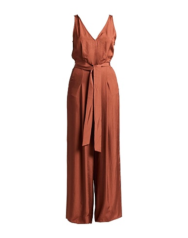 IVY OAK Jumpsuits and Dungarees Brown 100% Acetate