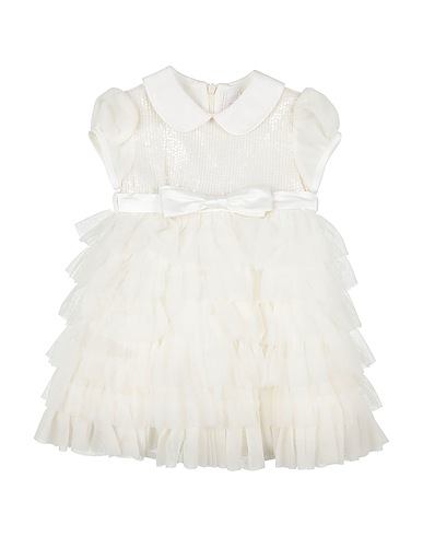 ALETTA Vestito Baby  Bianco 69% Poliammide, 30% Poliestere, 1% Elastan