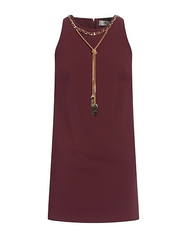 ELISABETTA FRANCHI Tubino Bordeaux 95% Poliestere, 5% Elastan