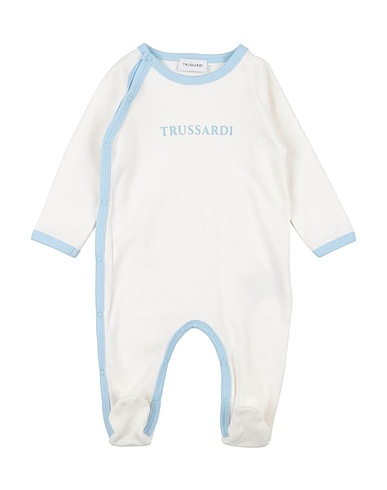 TRUSSARDI JUNIOR Baby jumpsuit Ivory 100% Cotton