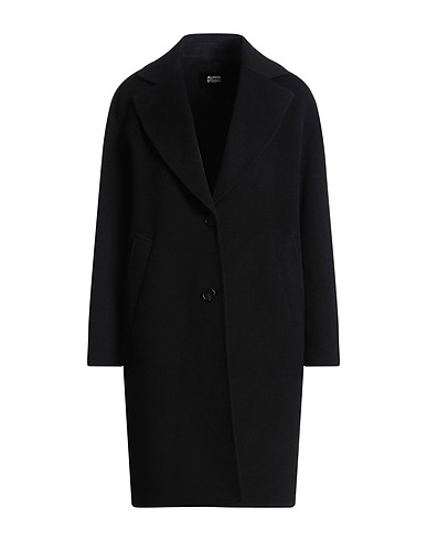 ALPHA STUDIO Coat Midnight blue 100% Wool