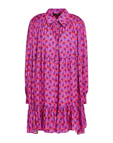 FELEPPA Shirt dress Fuchsia 100% Polyester