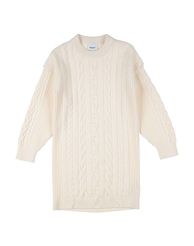 BURBERRY Dress Ivory 50% Wool, 31% Cotton, 19% Cashmere, Elastane, Polyamide
