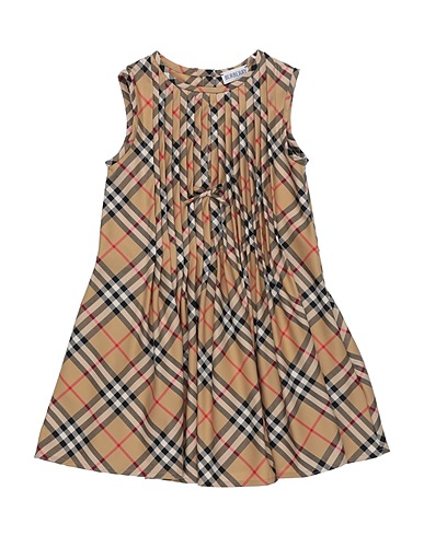 BURBERRY Dress Sand 95% Cotton, 5% Elastane