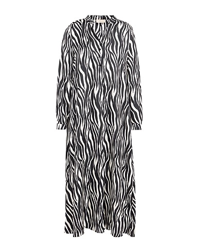 MOMONÍ Hemdkleid Schwarz 100% Seide