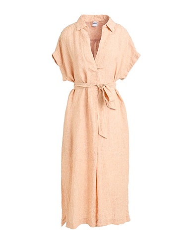 ASPESI Midi dress Orange 100% Linen