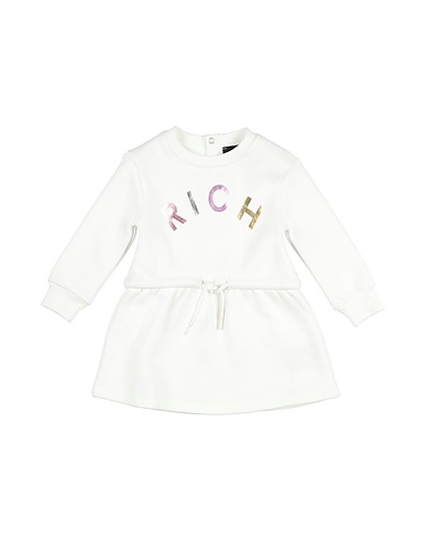 JOHN RICHMOND Dress White 86% Cotton, 14% Polyester