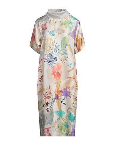 AGNONA Midi dress Beige 100% Silk