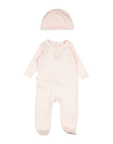 MICHAEL KORS KIDS Baby jumpsuit Pink 100% Cotton