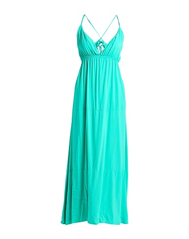 FRACOMINA Langes Kleid COLLECTION Tūrkis 100% Rayon