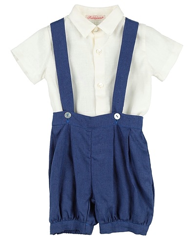 SCALDACUORE Baby co-ord  White Textile fibres
