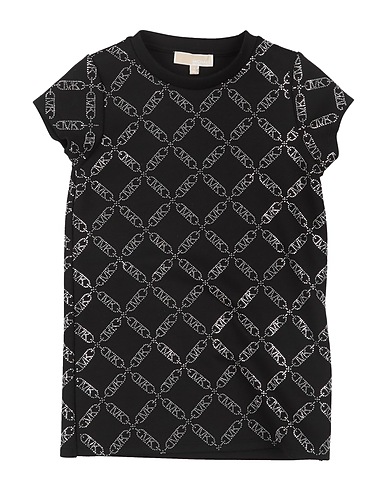 MICHAEL KORS KIDS Dress Black 72% Polyester, 24% Viscose, 4% Elastane