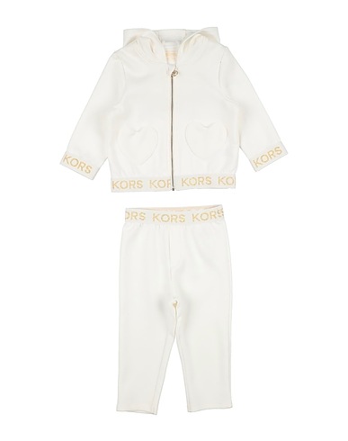 MICHAEL KORS KIDS Babykleidung-Set  Weiß 64% Polyester, 29% Viskose, 7% Elastan