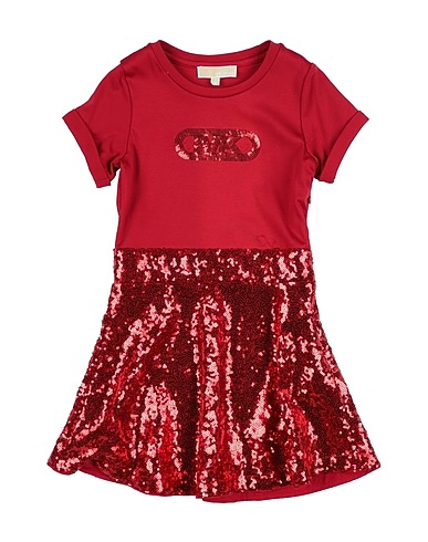MICHAEL KORS KIDS Dress Red 100% Polyester, Cotton