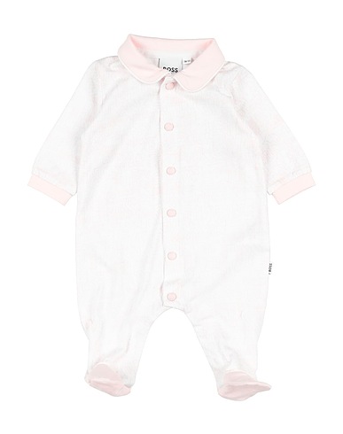 BOSS Baby jumpsuit  Light pink 95% Cotton, 5% Elastane