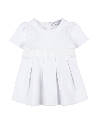 EMPORIO ARMANI Vestito Baby  Bianco 83% Cotone, 17% Poliestere